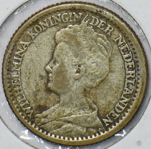 Netherlands 1918 25 Cents 150847 combine shipping