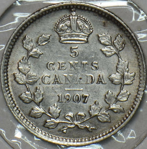 Canada 1907 5 Cents 297511 combine shipping