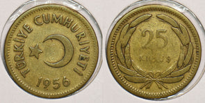 Turkey 1956 25 Kurush 199049 combine shipping