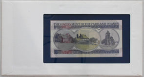 Falkland Islands 1985 Pound Bank of all nations. 6 P stamp RC0571 combine shippi