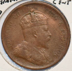 Straits Settlements 1907 Cent 295200 combine shipping