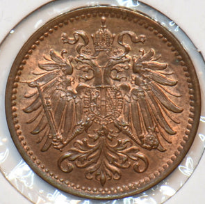 Austria 1895 Heller Eagle animal 194847 combine shipping