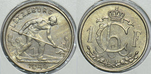 Luxembourg 1946 Franc 153898 combine shipping
