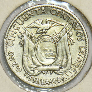 Ecuador 1928 50 Centavos 197436 combine shipping