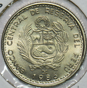 Peru 1986 Inti BU 196620 combine shipping
