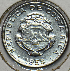 Costa Rica 1958 10 Centimos 196266 combine shipping
