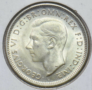 Australia 1944 Shilling Ram animal Georgivs VI 293064 combine shipping