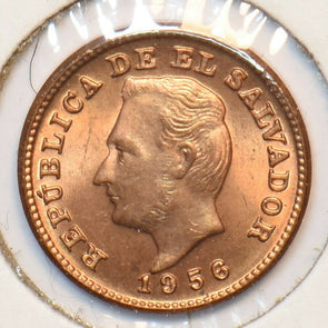 El Salvador 1956 Centavo Ch BU 295699 combine shipping