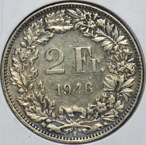 Switzerland 1946 2 Francs 194571 combine shipping
