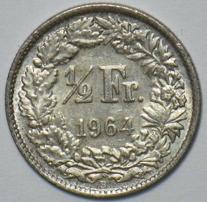 Switzerland 1964 1/2 Franc 151589 combine shipping
