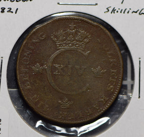 Sweden 1821 Skilling  291543 combine shipping