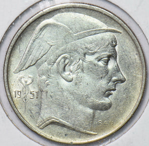 Belgium 1951 20 Francs Lion animal 294067 combine shipping