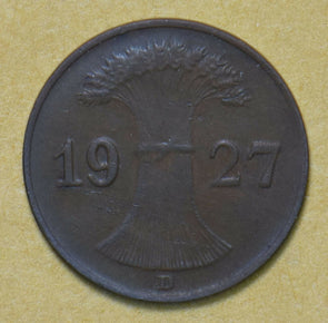 Germany 1927 Pfennig 191967 combine shipping