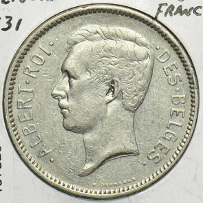Belgium 1931 5 Francs 0 197820 combine shipping