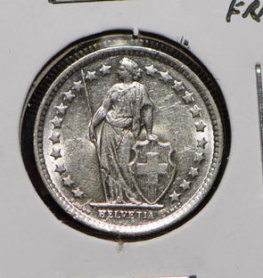 Switzerland 1963 1/2 Franc  191733 combine shipping