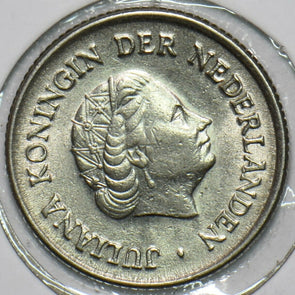 Netherlands 1958 25 Cents 152616 combine shipping