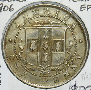 Jamaica 1906 Penny 491518 combine shipping