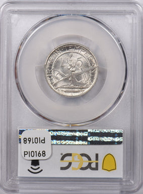 San Marino 1937 R 5 Lire PCGS MS 63 PI0168 combine shipping