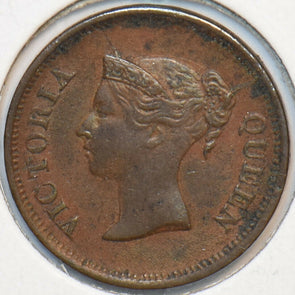 India British 1845 1/4 Cent East India Co 296176 combine shipping