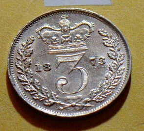 Great Britain 1873 3 Pence GR0097 combine shipping