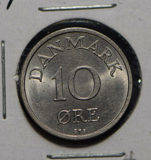 Denmark 1957 10 Ore  290348 combine shipping
