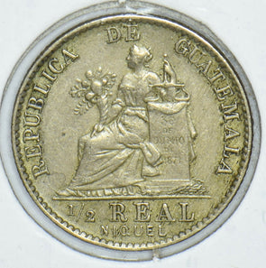 Guatemala 1900 1/2 Real Quetzal animal 291811 combine shipping