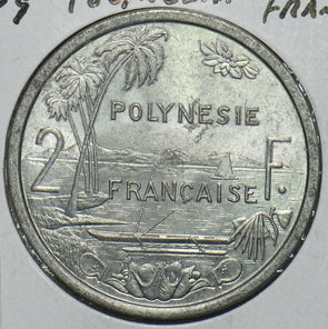 French Polynesia 1979 2 Francs 196973 combine shipping