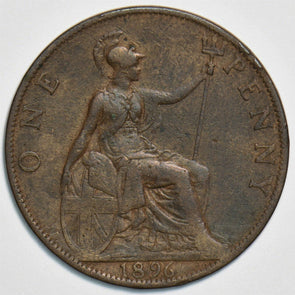 Great Britain 1896 Penny 197412 combine shipping