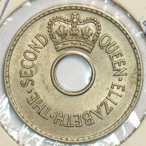 Fiji 1957 Penny 197441 combine shipping