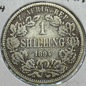 South Africa 1894 Shilling 240641 combine shipping