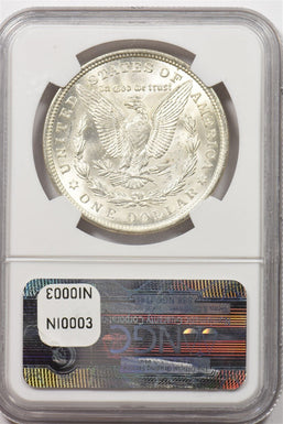 1921 Morgan Dollar Silver NGC MS62 NI0003