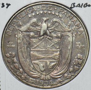 Panama 1934 1/2 Balboa Eagle animal 295959 combine shipping