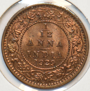 British India 1929 1/12 Anna 194141 combine shipping