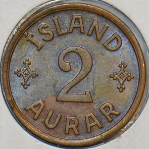 Iceland 1942 2 Aurar 195492 combine shipping