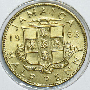 Jamaica 1963 1/2 Penny Choice BU 198476 combine shipping