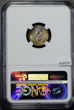 Philippines 1944 D 10 Cents silver NGC MS63 nice golden toning NG0538 combine sh