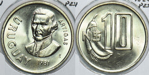 Uruguay 1981 S 10 Pesos 198521 combine shipping
