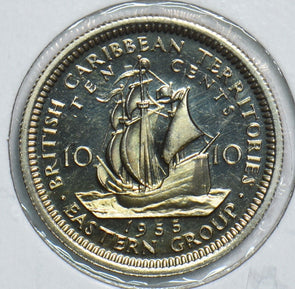 British East Caribbean 1955 10 Cents 198733 combine shipping