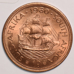 South Africa 1960 Penny 299363 combine shipping