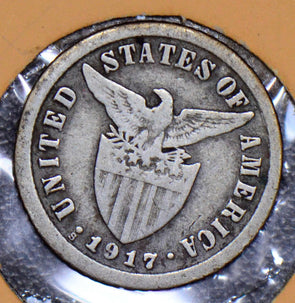 Philippines 1917 10 Centavos  190225 combine shipping