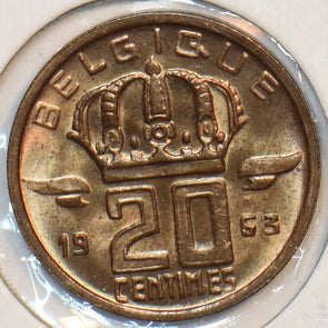 Belgium 1963 20 Centimes 195906 combine shipping
