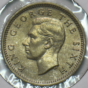 New Zealand 1952 3 Pence 903712 combine shipping