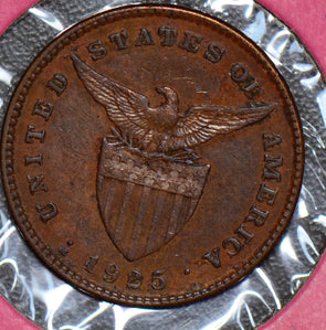 Philippines 1925 Centavo  190295 combine shipping