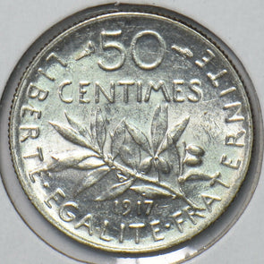 France 1917 50 Centimes 193070 combine shipping