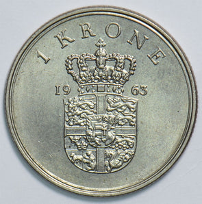 Denmark 1963 Krone 198323 combine shipping