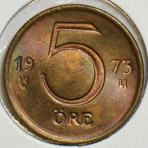 Sweden 1973 5 Ore 152896 combine shipping