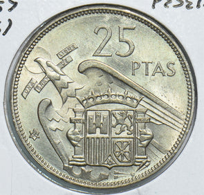 Spain 1957 Mo 25 Pesetas 299117 combine shipping