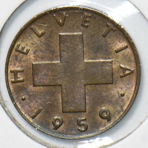 Switzerland 1959 Rappen 901848 combine shipping
