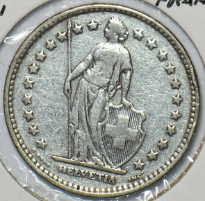 Switzerland 1921 2 Francs 151172 combine shipping