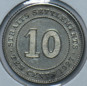 Straits Settlements 1927 10 Cents 193483 combine shipping